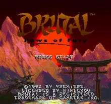 Image n° 4 - screenshots  : Brutal - Paws of Fury (Beta)